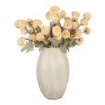 Vaza decorativa pentru flori "Sunny Glow" Ø 17x27 cm, Clayre & Eef