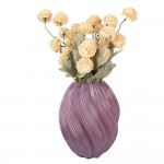 Vaza decorativa pentru flori "Purple Glow" Ø 17x21 cm, Clayre & Eef