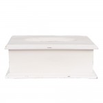 Cutie decorativa pentru servetele White Wood 28x16x10 cm Cutie decorativa pentru servetele White Wood 28x16x10 cm