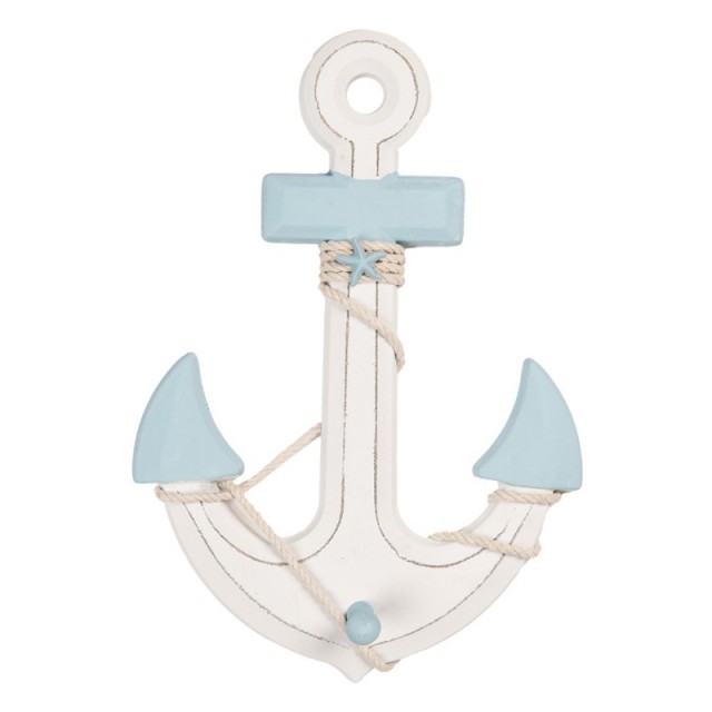 Decoratiune "Anchor Royale" 22x5x33 cm, Clayre&Eef Decoratiune "Anchor Royale" 22x5x33 cm, Clayre&Eef
