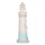 Decoratiune "Sea Breeze Lighthouse" Ø 13x42 cm, Clayre&Eef Decoratiune "Sea Breeze Lighthouse" Ø 13x42 cm, Clayre&Eef