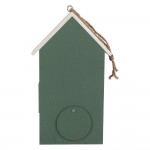 Cuib decorativ pentru pasari 15x10x22 cm – verde