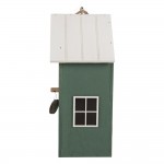 Cuib decorativ pentru pasari 15x10x22 cm – verde