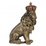 Decoratiune "Lion King" 25x13x38 cm, Clayre & Eef