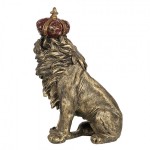Decoratiune "Lion King" 25x13x38 cm, Clayre & Eef