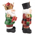 Set 2 Decoratiuni Craciun "Nutcracker" 11x8x21 cm, Clayre&Eef