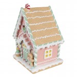 Decoratiune "Gingerbread House" 20x16x25 cm, Clayre&Eef Decoratiune "Gingerbread House" 20x16x25 cm, Clayre&Eef
