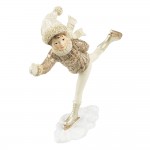 Decoratiune Craciun "Ice Skating" 19x6x20 cm, Clayre&Eef
