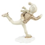 Decoratiune Craciun "Ice Skating" 19x6x20 cm, Clayre&Eef