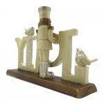 Decoratiune Craciun "Jolly" 18x4x11 cm, Clayre&Eef Decoratiune Craciun "Jolly" 18x4x11 cm, Clayre&Eef