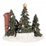 Decoratiune cu LED "Christmas Letter" 16x12x14 cm, Clayre&Eef Decoratiune cu LED "Christmas Letter" 16x12x14 cm, Clayre&Eef