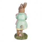 Decoratiune Paste "Playful Bunnies" 8x3x8 cm, Clayre&Eef