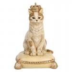 Decoratiune pusculita "Meowney Bank" 13x13x20 cm, Clayre&Eef