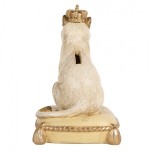 Decoratiune pusculita "Meowney Bank" 13x13x20 cm, Clayre&Eef