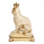 Decoratiune pusculita "Meowney Bank" 13x13x20 cm, Clayre&Eef