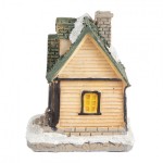 Decoratiune Craciun cu LED "Mountain Lodge" 5x5x6 cm, Clayre&Eef Decoratiune Craciun cu LED "Mountain Lodge" 5x5x6 cm, Clayre&Eef