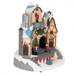 Decoratiune Craciun cu LED "Nutcracker Factory" 20x17x23 cm, Clayre&Eef Decoratiune Craciun cu LED "Nutcracker Factory" 20x17x23 cm, Clayre&Eef