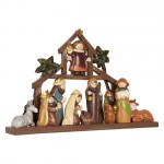 Decoratiune Craciun "Nativity Scene" 32x5x20 cm, Clayre&Eef Decoratiune Craciun "Nativity Scene" 32x5x20 cm, Clayre&Eef
