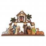 Decoratiune Craciun "Nativity Scene" 32x5x20 cm, Clayre&Eef Decoratiune Craciun "Nativity Scene" 32x5x20 cm, Clayre&Eef