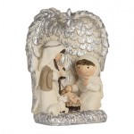 Decoratiune Craciun "Holy Night" 12x6x13 cm, Clayre&Eef Decoratiune Craciun "Holy Night" 12x6x13 cm, Clayre&Eef