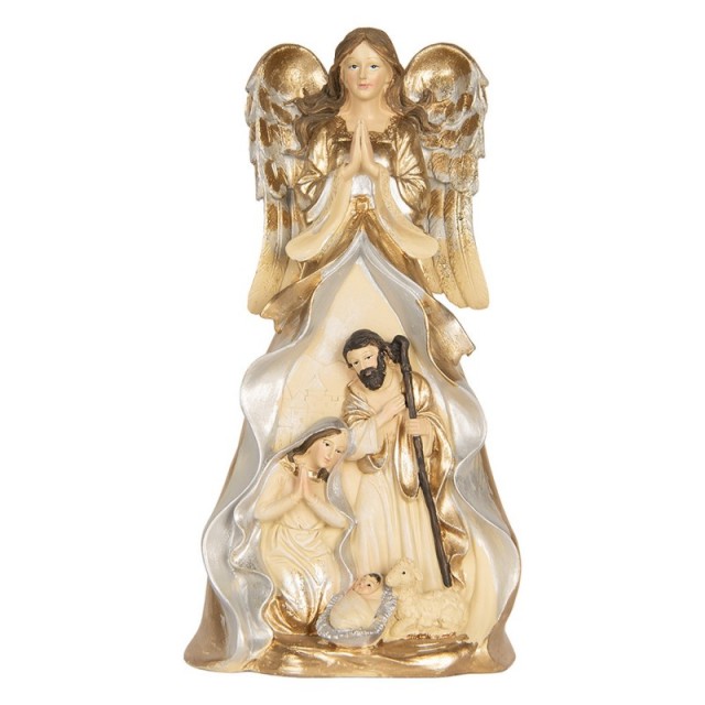 Decoratiune Craciun "Nativity Scene" 16x13x31 cm, Clayre&Eef Decoratiune Craciun "Nativity Scene" 16x13x31 cm, Clayre&Eef