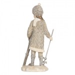 Decoratiune Craciun "Children Skiing" (2x) 8x7x15 cm, Clayre&Eef Decoratiune Craciun "Children Skiing" (2x) 8x7x15 cm, Clayre&Eef