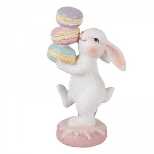 Decoratiune Paste "Baker Bunny" 8x6x14 cm, Clayre&Eef