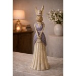 Decoratiune Paste "Miss Bunny" 15x13x48 cm, Clayre&Eef