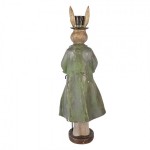 Decoratiune Paste "Lord Bunny" 17x12x48 cm, Clayre&Eef