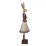 Decoratiune "Miss Rabbit" 10x9x32 cm, Clayre&Eef