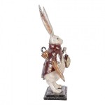 Decoratiune "Lord Rabbit" 15x12x38 cm, Clayre&Eef Decoratiune "Lord Rabbit" 15x12x38 cm, Clayre&Eef
