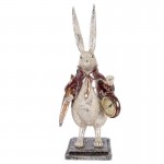 Decoratiune "Lord Rabbit" 15x12x38 cm, Clayre&Eef Decoratiune "Lord Rabbit" 15x12x38 cm, Clayre&Eef