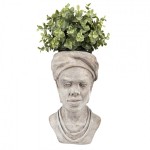 Vas decorativ 17x16x27 cm, Clayre & Eef Vas decorativ 17x16x27 cm, Clayre & Eef