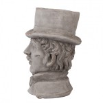Vas decorativ din piatra "Gentleman" 15x16x24 cm, Clayre & Eef