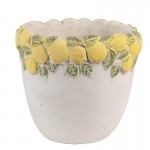Ghiveci ceramic decor Lamai Ø 16x15 cm, Clayre & Eef Ghiveci ceramic decor Lamai Ø 16x15 cm, Clayre & Eef