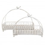 Set 2 cosuri depozitare 39x20x30 / 30x15x22 cm, Clayre & Eef Set 2 cosuri depozitare 39x20x30 / 30x15x22 cm, Clayre & Eef