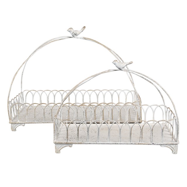 Set 2 cosuri depozitare 39x20x30 / 30x15x22 cm, Clayre & Eef Set 2 cosuri depozitare 39x20x30 / 30x15x22 cm, Clayre & Eef