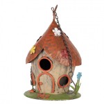 Casuta decorativa pentru pasari "Little Garden" Ø 17x27/54 cm, Clayre&Eef