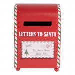 Cutie postala Craciun "North Pole" 14x13x19 cm, Clayre & Eef