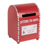 Cutie postala Craciun "North Pole" 14x13x19 cm, Clayre & Eef