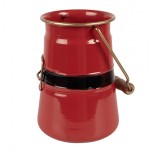 Carafa decorativa "Red Bucket" 12x10x16 cm, Clayre&Eef