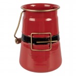 Carafa decorativa "Red Bucket" 12x10x16 cm, Clayre&Eef