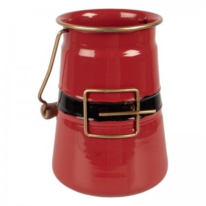 Carafa decorativa "Red Bucket" 12x10x16 cm, Clayre&Eef
