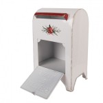 Cutie postala Craciun "Letters to Santa" 20x14x30 cm, Clayre & Eef