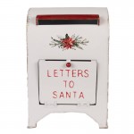 Cutie postala Craciun "Letters to Santa" 20x14x30 cm, Clayre & Eef