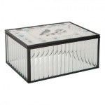 Cutie pentru depozitare "Blue Bird" 18x14x8 cm, Clayre & Eef