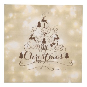 Servetele de masa "Merry Christmas" 33x33 cm, Clayre & Eef