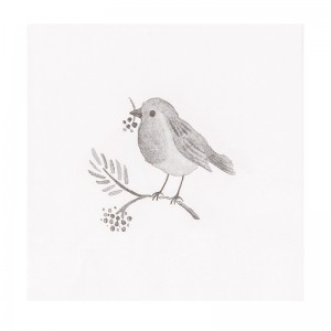 Servetele de masa "Rustic Bird" 33x33 cm, Clayre & Eef