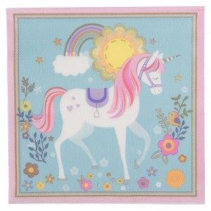 Servetele de masa "Unicorn" 33x33 cm, Clayre & Eef