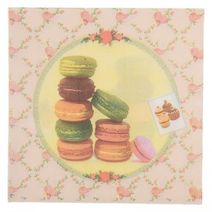 Servetele de masa "Macarons" 33x33 cm, Clayre & Eef